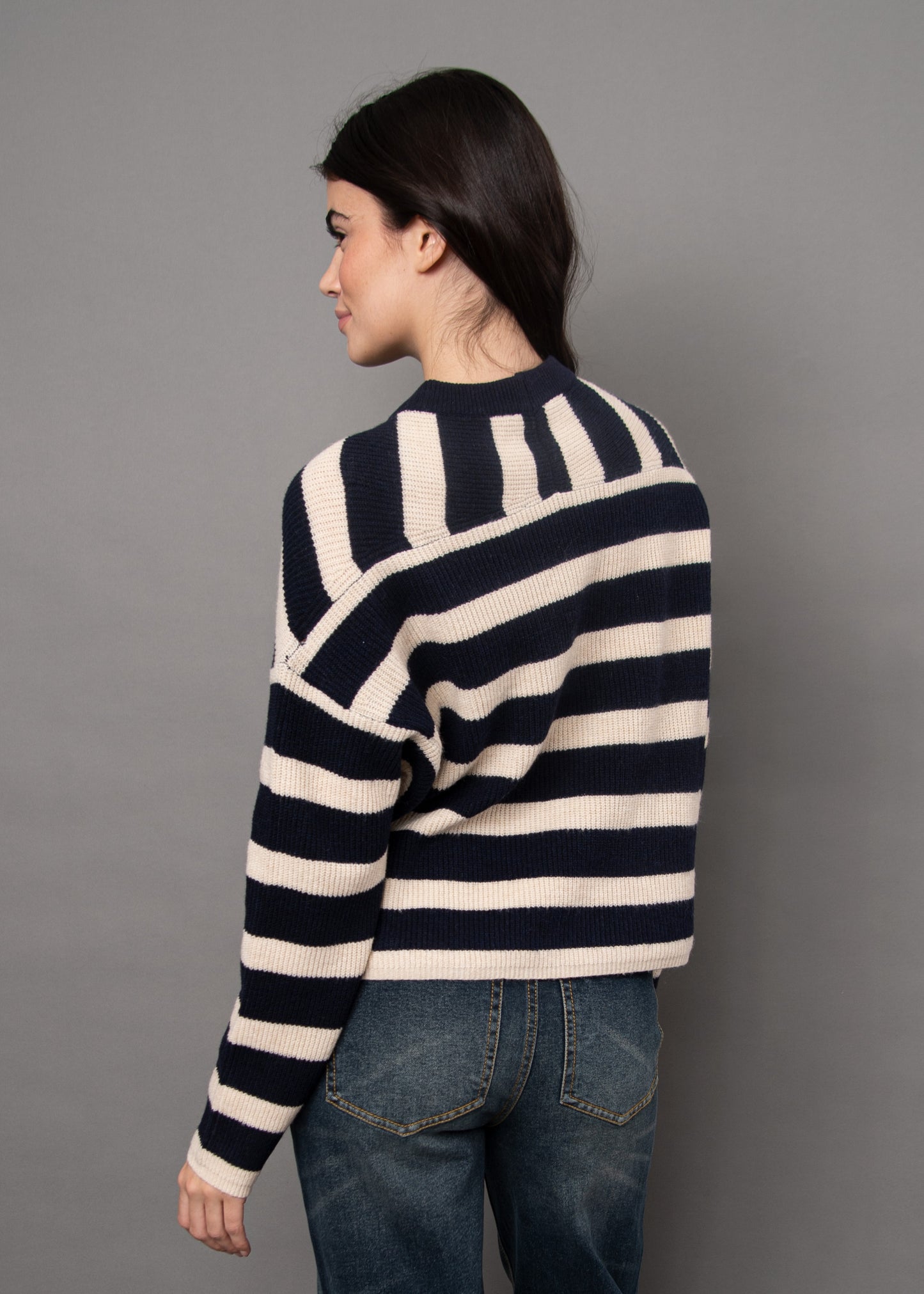 Maheen Stripe Pullover
