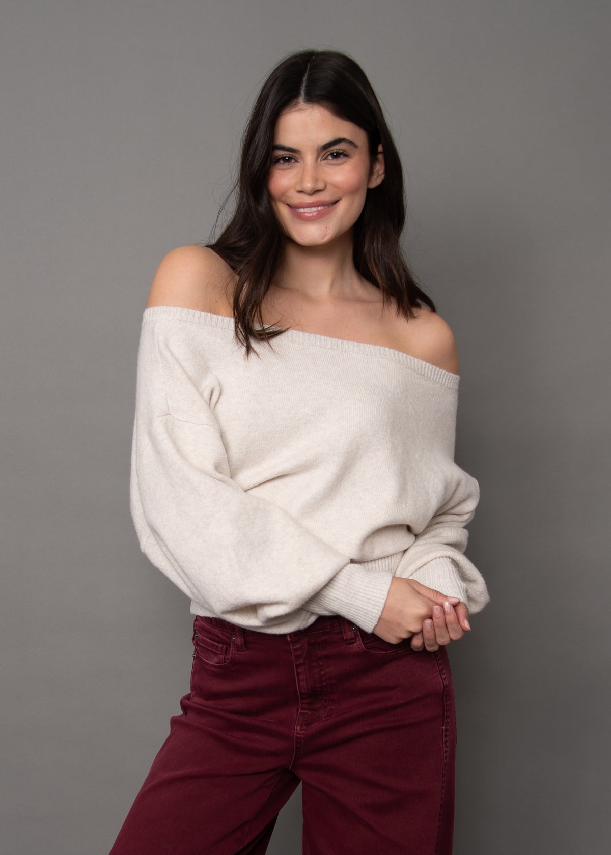 Nilamani Boatneck Pullover Sweater
