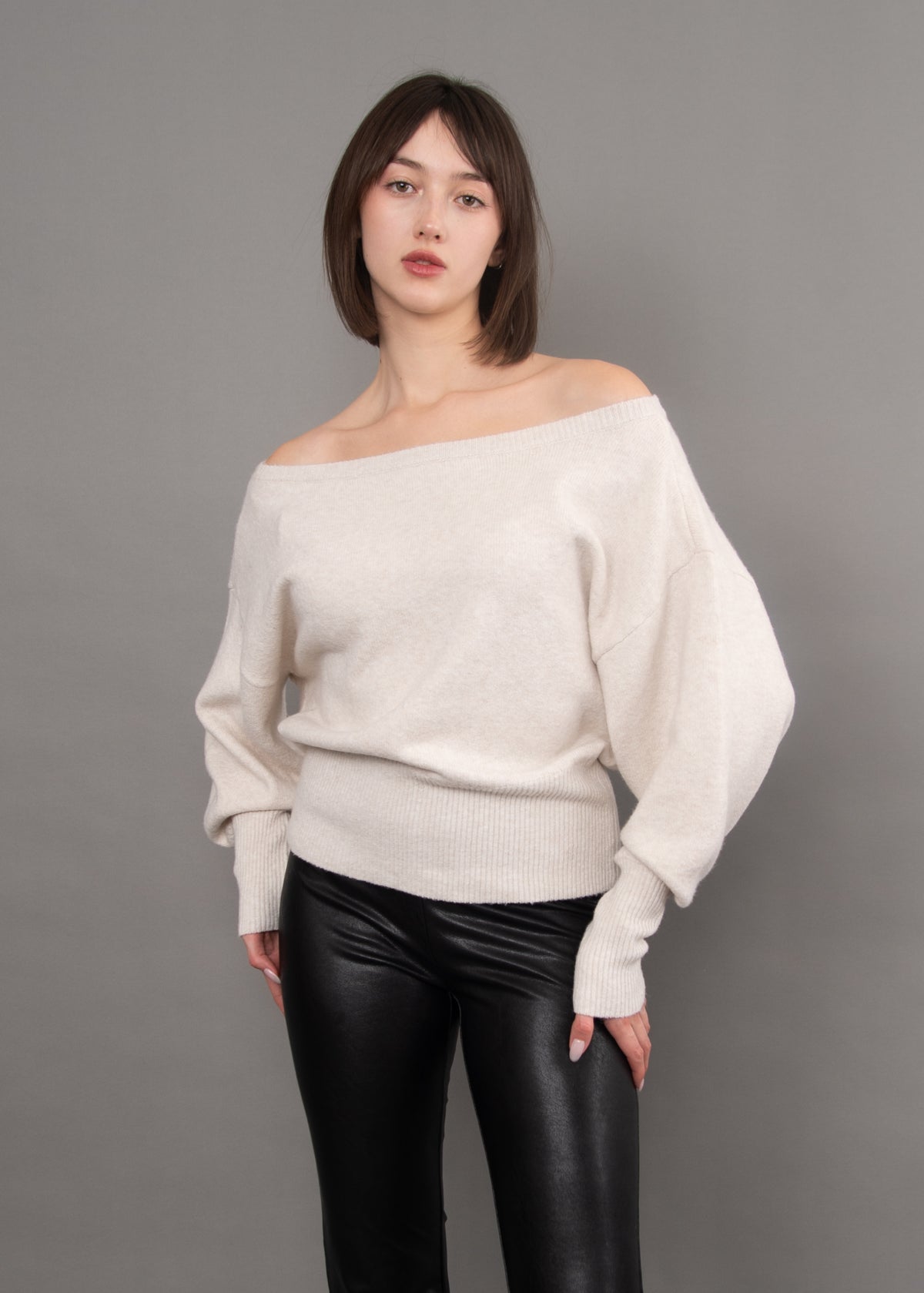 Nilamani Boatneck Pullover Sweater