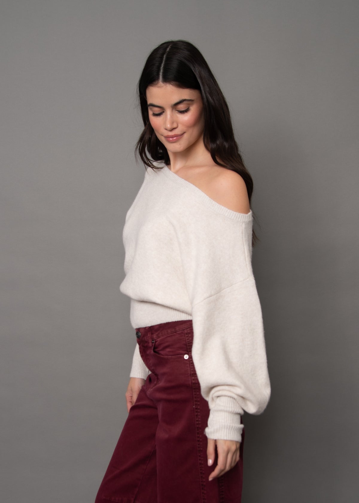 Nilamani Boatneck Pullover Sweater