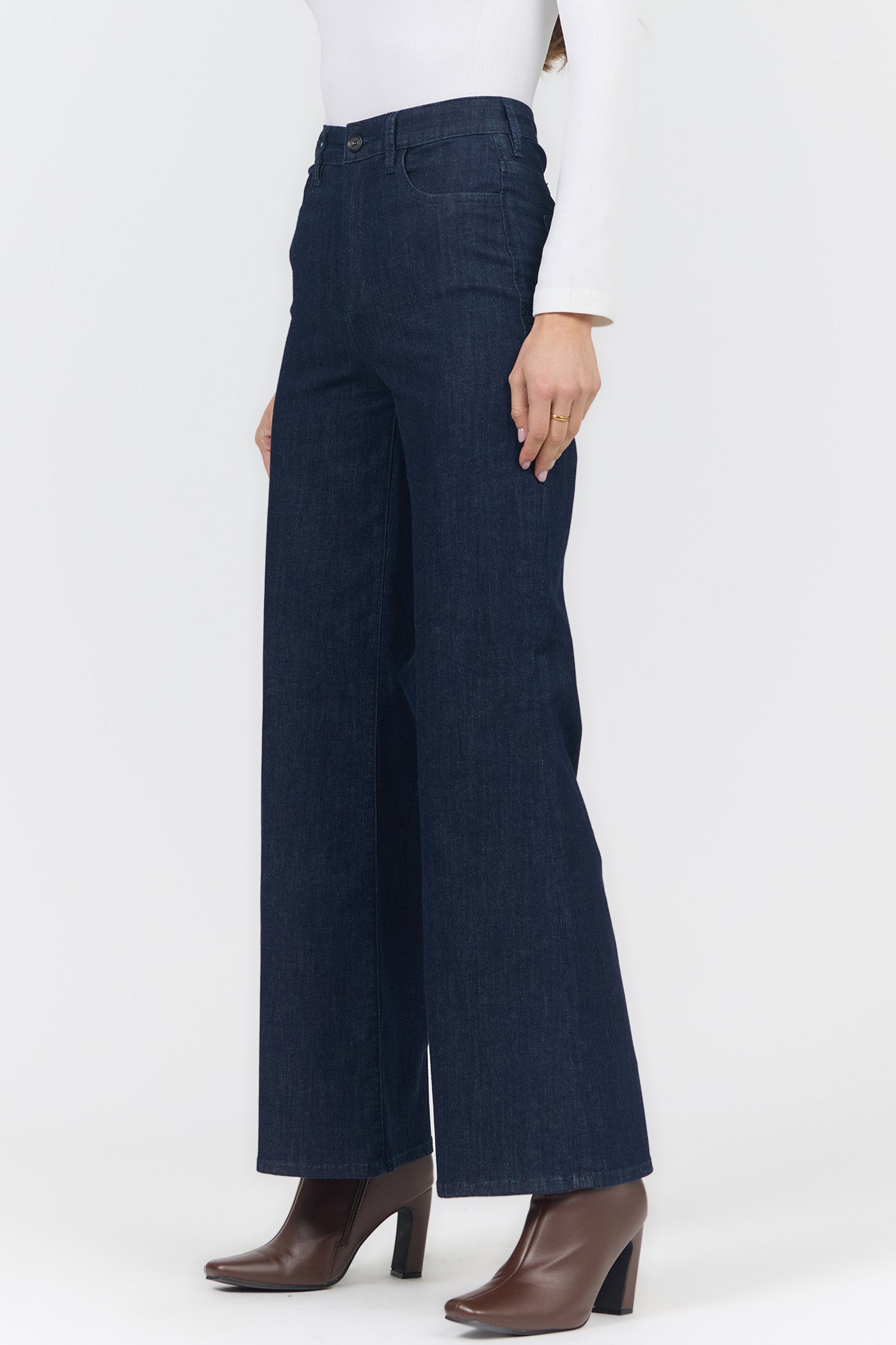 Fiona Wide Leg Jeans - Zodiac