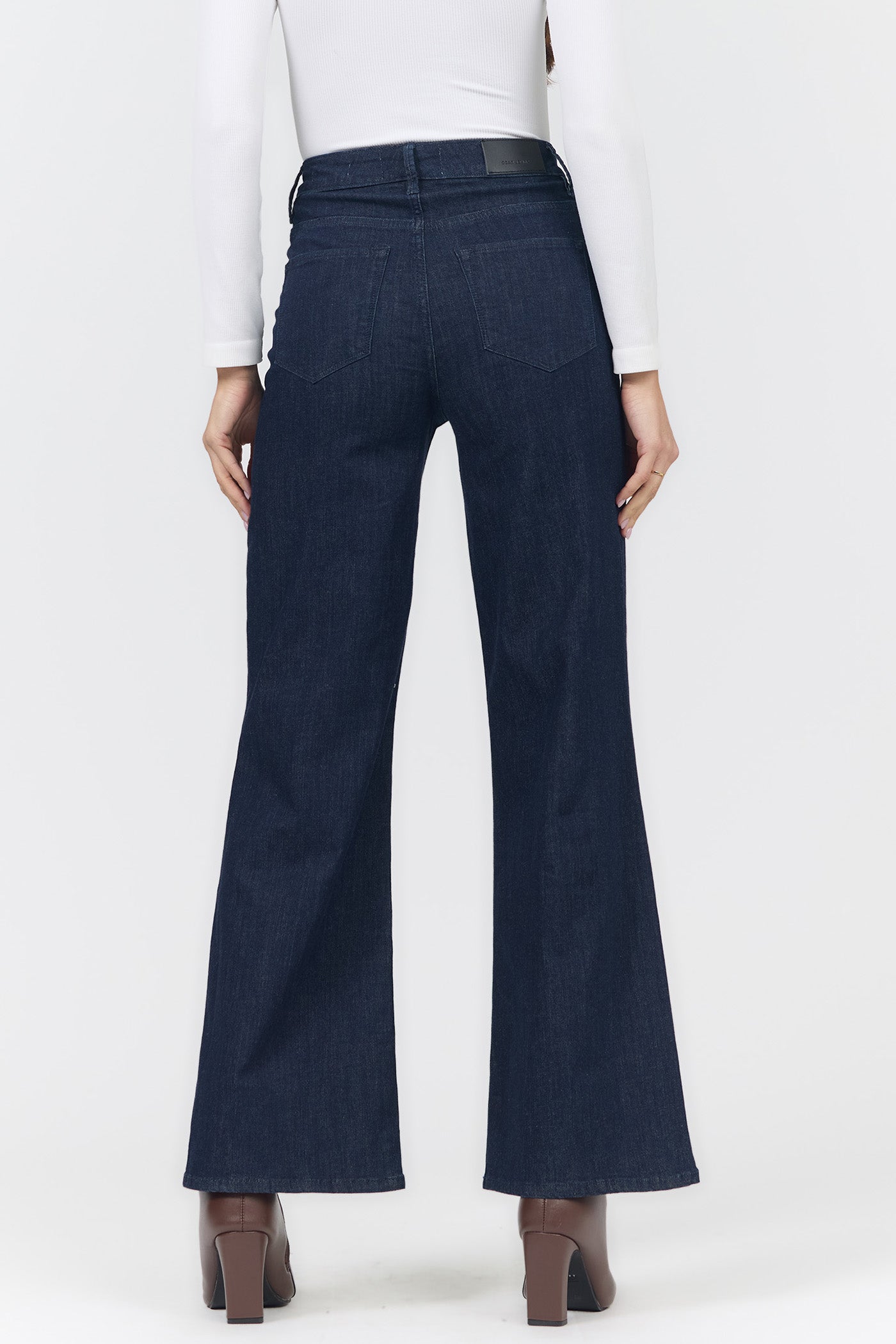 Fiona Wide Leg Jeans - Zodiac