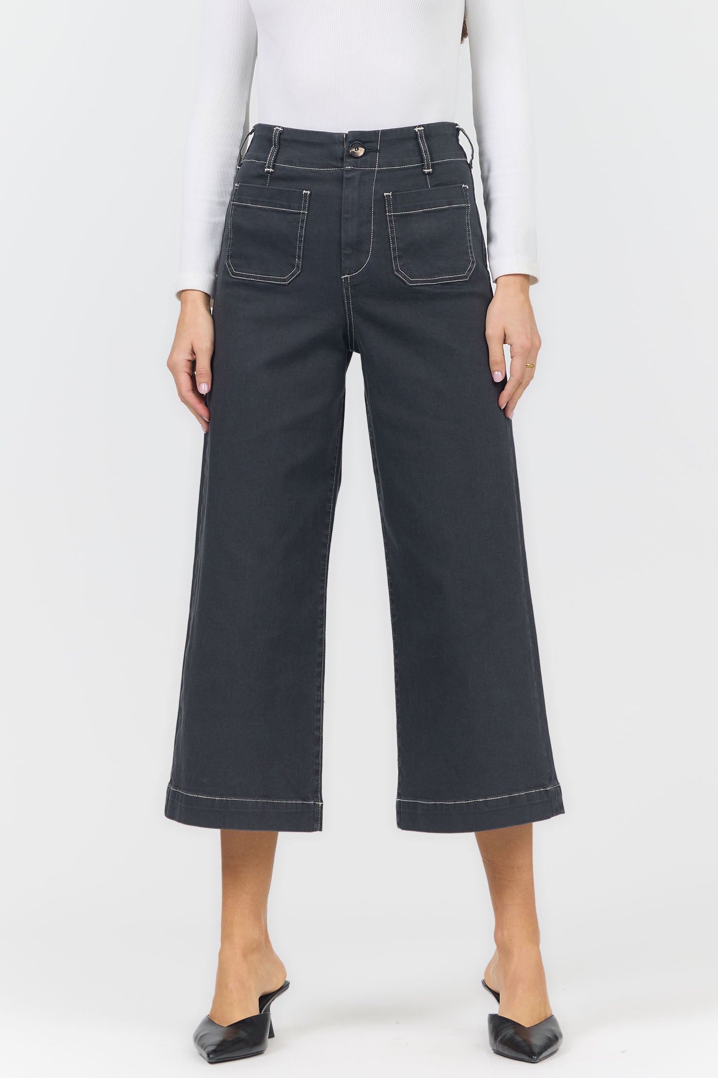 Audrey Jeans - Washed Black