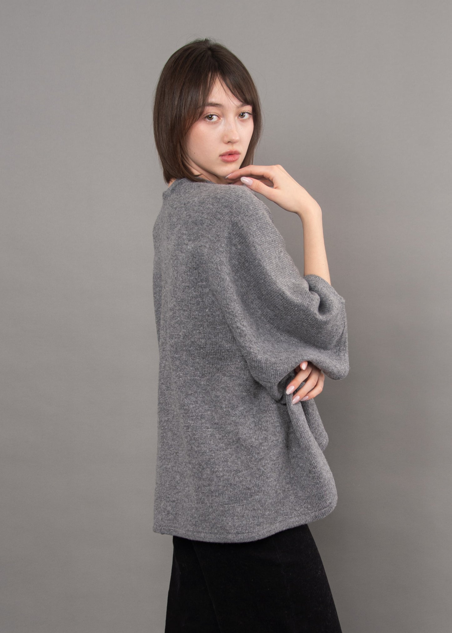 Persephone shawl Neck Poncho