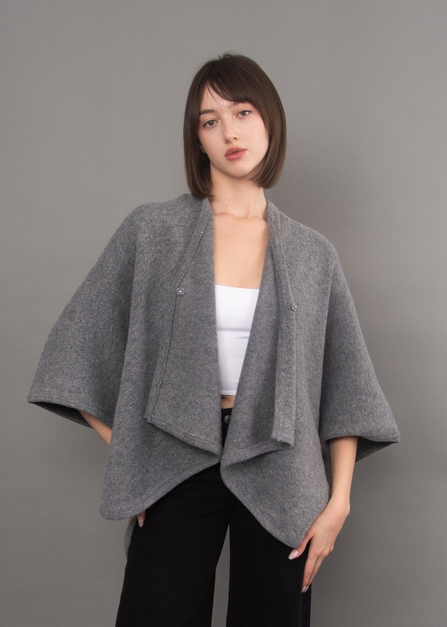 Persephone shawl Neck Poncho