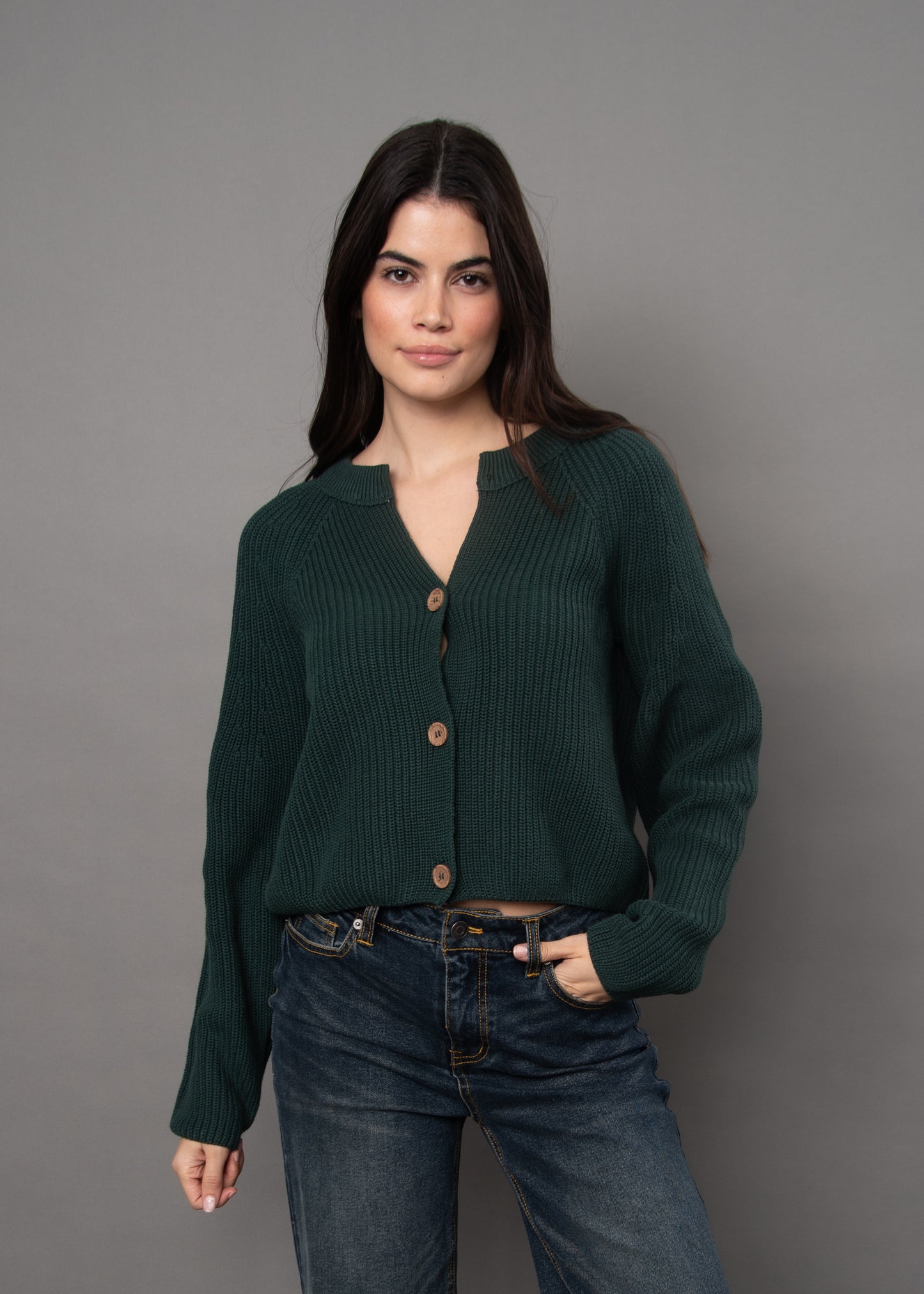 Rhaine Raglan Sleeve Cardigan