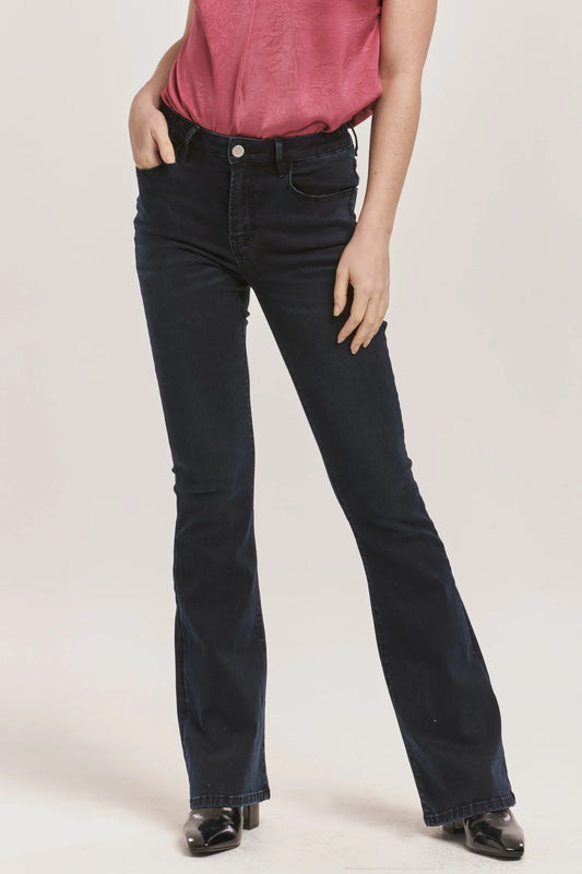 LANEY HIGH RISE FLARE JEANS CALHOUN