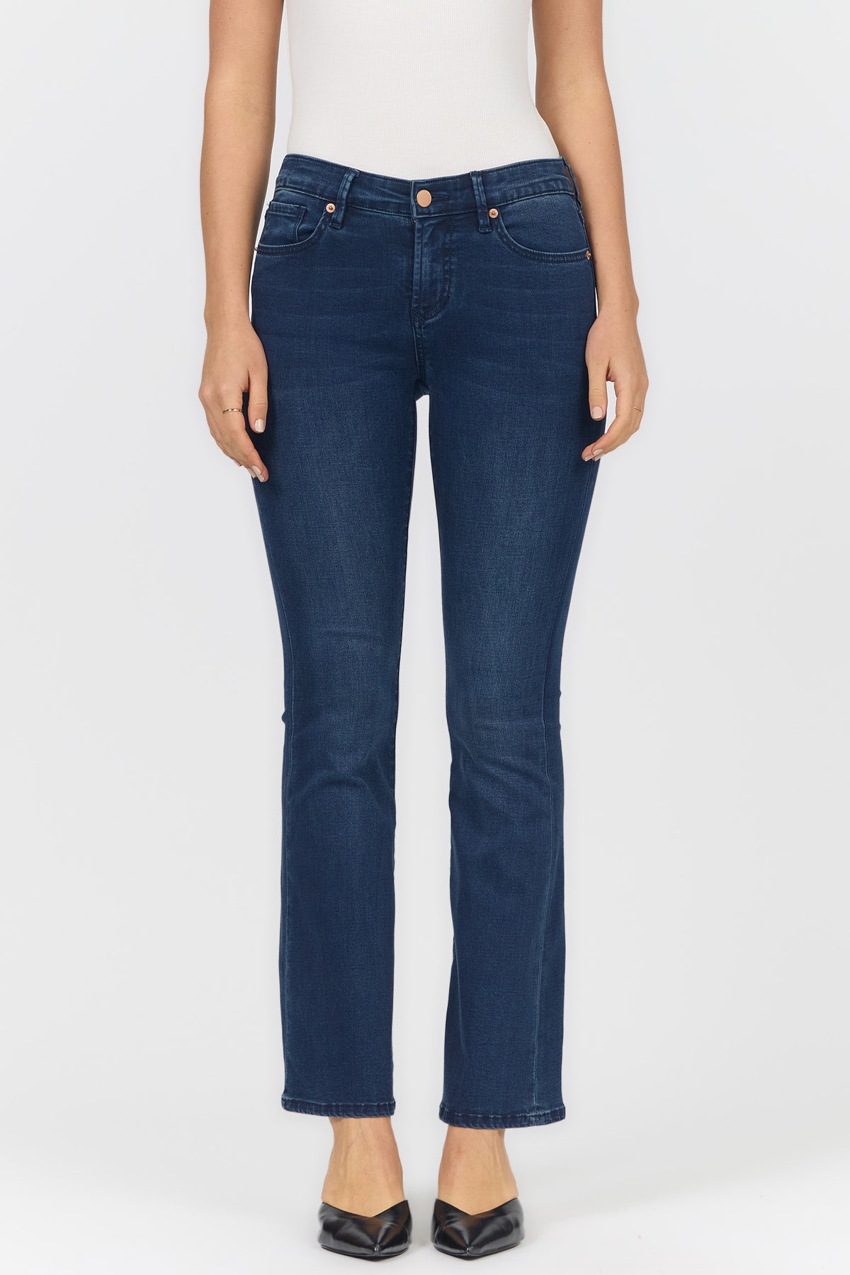 Jaxtyn Clean Hem Jeans - Princess