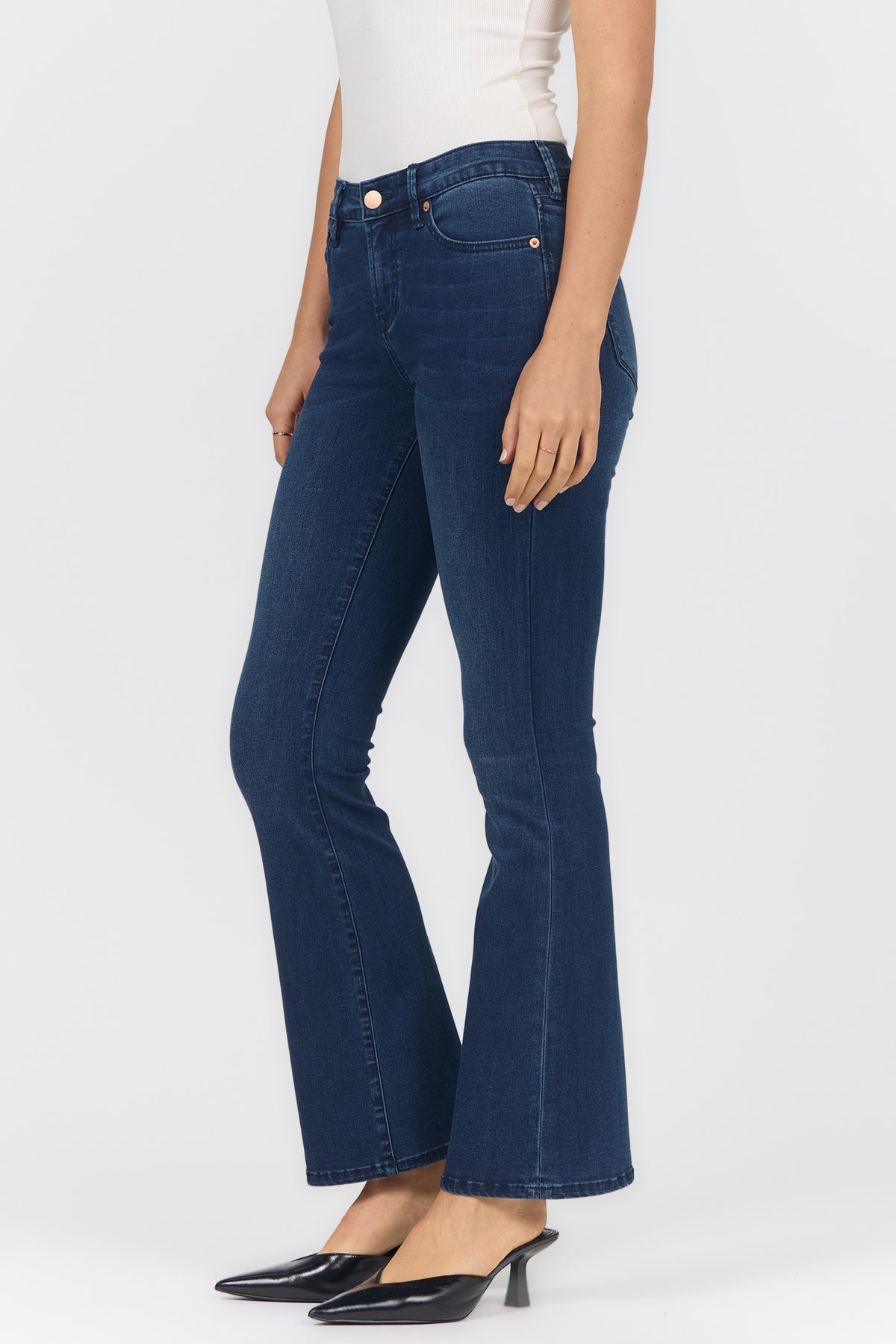 Jaxtyn Clean Hem Jeans - Princess