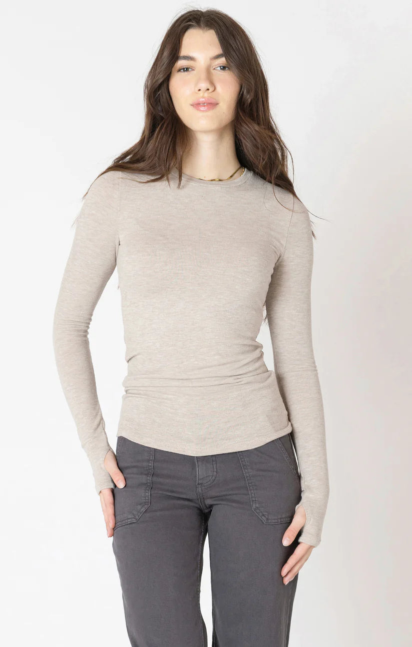 BRUSHED CREWNECK TEE BY DEX
