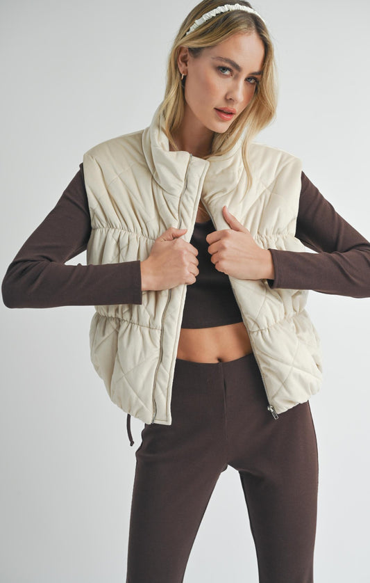 COSMIC QUILTED VEST