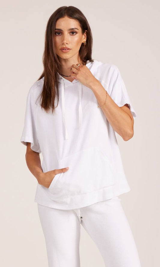 S/S Pullover Hoodie by bobi Los Angeles